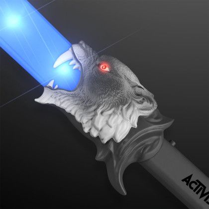 Custom Light Up Wolf Wild Animal Toy Sword Base view Custom Light Up Wolf Wild Animal Toy Sword Base view