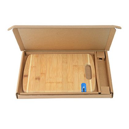 Custom Bamboo Sharpen-It Cutting Board with Gift Box - Blue Custom Bamboo Sharpen-It Cutting Board with Gift Box - Blue