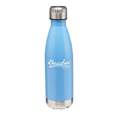 Custom 17 oz. Cascade Stainless Steel Bottle - Light Blue Custom 17 oz. Cascade Stainless Steel Bottle - Light Blue