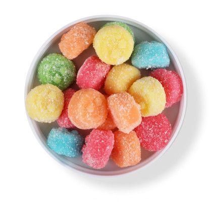 Custom Albanese Sour Gummi Poppers: Large Jar - Sour Gummi Poppers Custom Albanese Sour Gummi Poppers: Large Jar - Sour Gummi Poppers