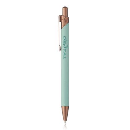 Custom Conroe Geometric Ballpoint Pen - Mint Custom Conroe Geometric Ballpoint Pen - Mint
