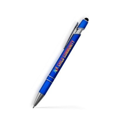 Custom Alex II Click Pen- Low Quantities - Blue Custom Alex II Click Pen- Low Quantities - Blue