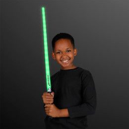 Custom Light Up Swords with 22 Green LEDs Custom Light Up Swords with 22 Green LEDs