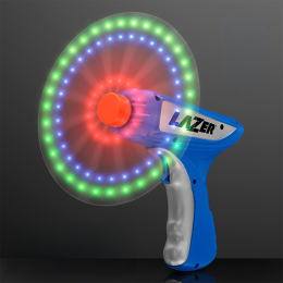 Custom Spinning Lights Space Blaster Toy Gun