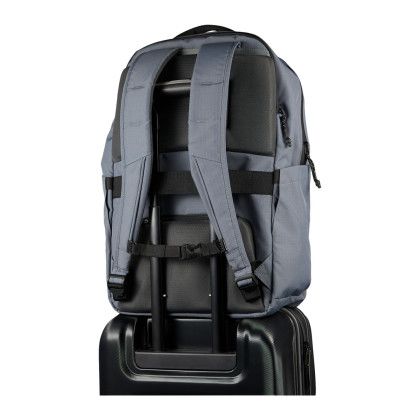 Custom NBN Beacon Recycled 15" Computer Backpack - In Use 