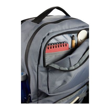 Custom NBN Beacon Recycled 15" Computer Backpack - Open View 