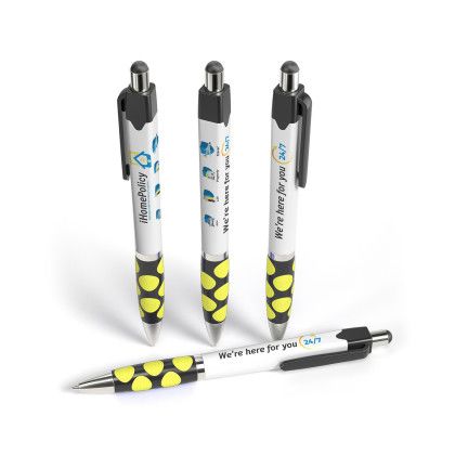 Custom Squared iMadeline Stylus Performance Pen- Low Quantities - Yellow Custom Squared iMadeline Stylus Performance Pen- Low Quantities - Yellow