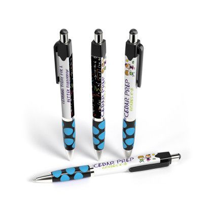 Custom Squared iMadeline Stylus Performance Pen- Low Quantities - Sky Blue Custom Squared iMadeline Stylus Performance Pen- Low Quantities - Sky Blue