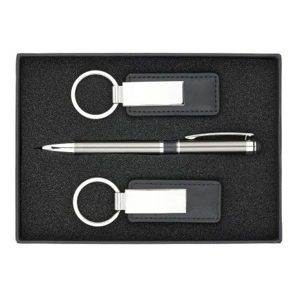 Custom Cerritos Keyring and Stylus Pen Gift Set - Front View Custom Cerritos Keyring and Stylus Pen Gift Set - Front View