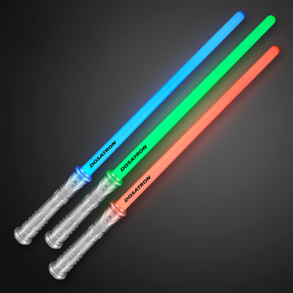 Custom LED Futuristic Weapons with Space Saber Sounds