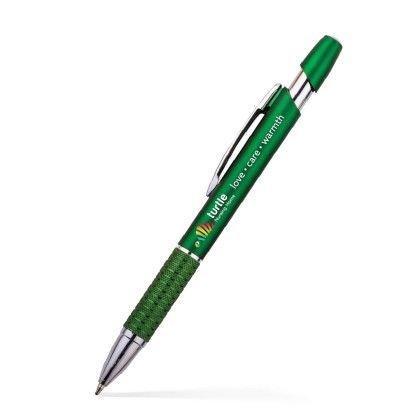 Custom Snazz Click Pen- Low Quantities - Green Custom Snazz Click Pen- Low Quantities - Green