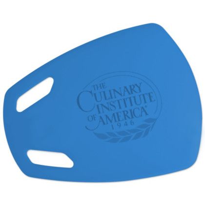 Custom Flex-N-Scoop Cutting Board - Translucent Blue Custom Flex-N-Scoop Cutting Board - Translucent Blue