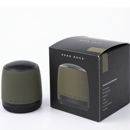 Custom Hugo Boss Gear Matrix Speaker - Khaki Packaging View Custom Hugo Boss Gear Matrix Speaker - Khaki Packaging View