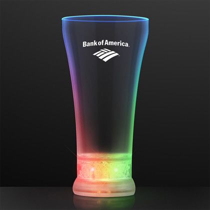 Multicolor LED Pilsner Glass Multicolor LED Pilsner Glass