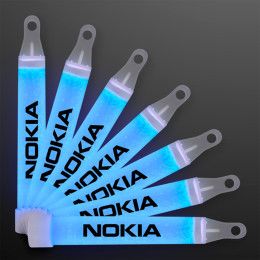 Custom 4" Blue Mini Glow Sticks Custom 4" Blue Mini Glow Sticks