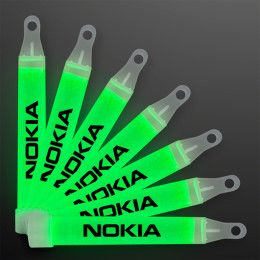 Custom 4" Green Mini Glow Sticks, Bulk Pack of 50 Custom 4" Green Mini Glow Sticks, Bulk Pack of 50