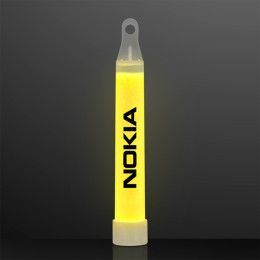 Custom 4" Yellow Mini Glow Sticks, Bulk Pack of 50 Custom 4" Yellow Mini Glow Sticks, Bulk Pack of 50