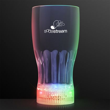 Custom Light Up Cola Glasses - Multicolor Custom Light Up Cola Glasses - Multicolor