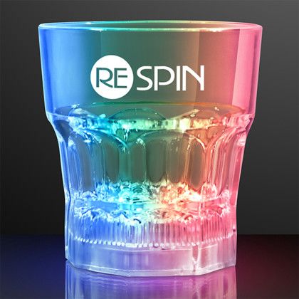 Custom LED Whiskey Glass - Multicolor Custom LED Whiskey Glass - Multicolor