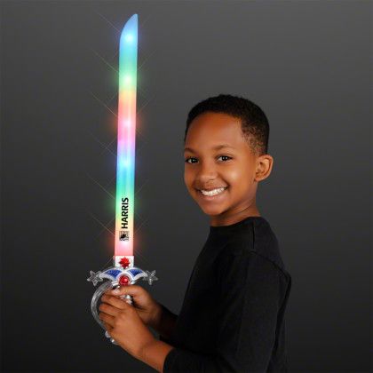 Custom Swashbuckler LED Pirate Swords with Battle Sound Effects Custom Swashbuckler LED Pirate Swords with Battle Sound Effects