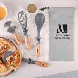 Custom 4 Pc. reGen Beechwood Utensil Set Custom 4 Pc. reGen Beechwood Utensil Set