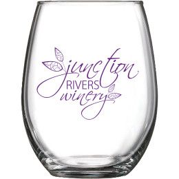 Custom Stemless Wine Glass Custom Stemless Wine Glass