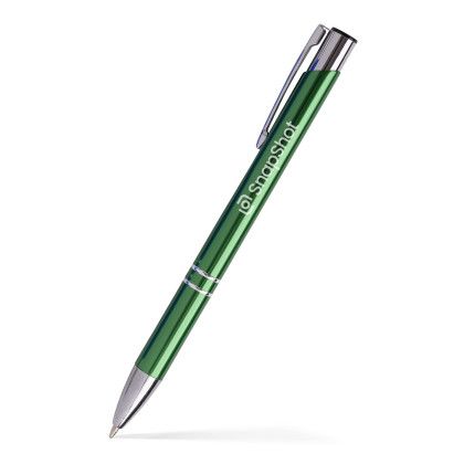 Custom Katheline Click Metal Pen- Low Quantities - Green Custom Katheline Click Metal Pen- Low Quantities - Green
