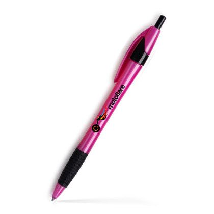 Custom Gripped Slimster Pen- Low Quantities - Pink Custom Gripped Slimster Pen- Low Quantities - Pink