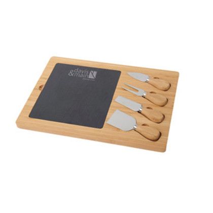 Custom Slate Cheese Board Set Custom Slate Cheese Board Set