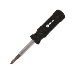 Custom 6-in-1 Screwdriver - Black Custom 6-in-1 Screwdriver - Black