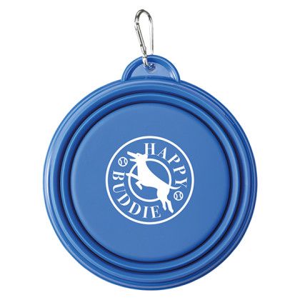 Logo Pet 7" Collapsi-Bowl  - Blue