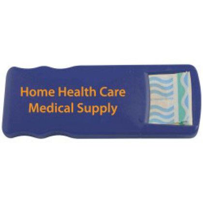 Dark Blue Imprinted Bandage Dispenser-Primary Care