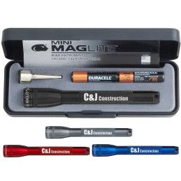Custom Mini Maglite "AAA" Flashlight - All Colors Custom Mini Maglite "AAA" Flashlight - All Colors