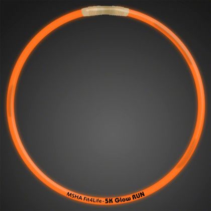 Custom 22" Orange Glow Necklaces Custom 22" Orange Glow Necklaces