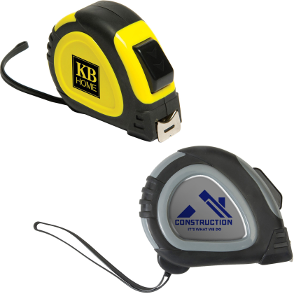 Custom 25' Foot Locking Tape Measure - All Colors Custom 25' Foot Locking Tape Measure - All Colors