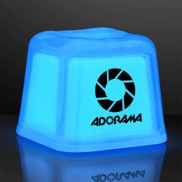 Custom Hollywood Ice Light Up Blue Ice Cubes, Patent D552,633S Custom Hollywood Ice Light Up Blue Ice Cubes, Patent D552,633S