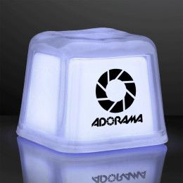 Custom Hollywood Ice White Light Up Ice Cubes, Patent D552,633S Custom Hollywood Ice White Light Up Ice Cubes, Patent D552,633S