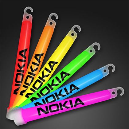 Custom 6 inch Glow Sticks in Assorted Colors - Bulk Pack of 25 Custom 6 inch Glow Sticks in Assorted Colors - Bulk Pack of 25