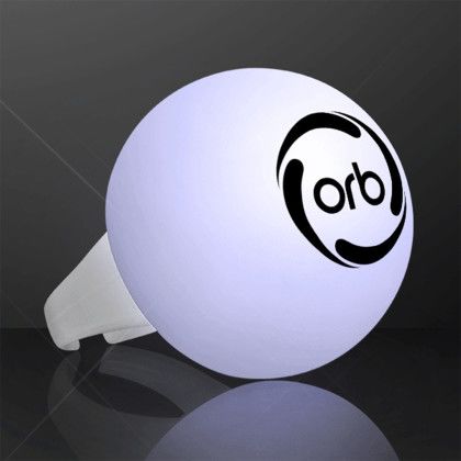 Custom White LED Magic Orb Deco Ring