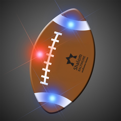 Custom Football Pin LED Blinkies Custom Football Pin LED Blinkies