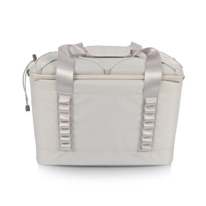 Custom Tarana Superthick Recycled Cooler - 24 can - Halo Gray Front View 
