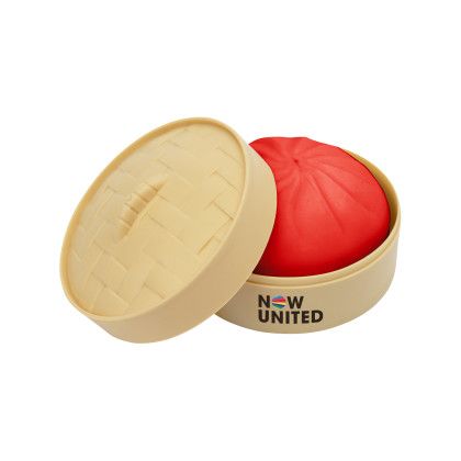 Custom Bao Bun Squishy - Red Custom Bao Bun Squishy - Red