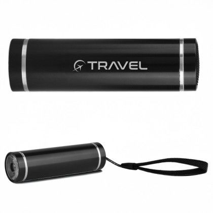 Custom reGen COB Recycled Aluminum Flashlight - Black Custom reGen COB Recycled Aluminum Flashlight - Black