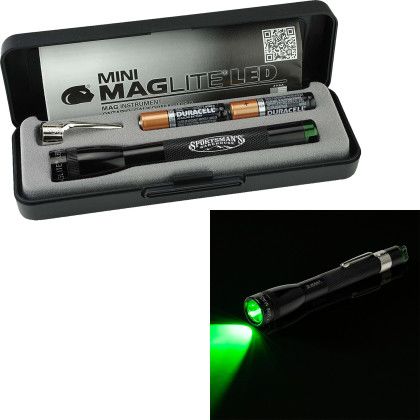Custom AAA Mini Maglite LED Spectrum - Green
