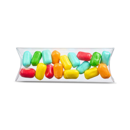 Custom 5" Pillow Box of Bala Chewy Candy - Assorted Custom 5" Pillow Box of Bala Chewy Candy - Assorted