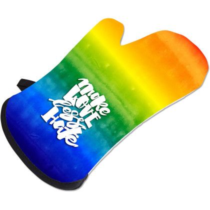 Custom Full Color Neoprene Oven Mitt - Design 1 Custom Full Color Neoprene Oven Mitt - Design 1