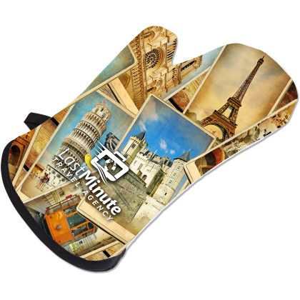 Custom Full Color Neoprene Oven Mitt - Design 2 Custom Full Color Neoprene Oven Mitt - Design 2