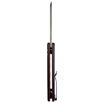 Custom 4.5" EDC Ball Bearing Assisted Opener with Tanto Blade - Side View Custom 4.5" EDC Ball Bearing Assisted Opener with Tanto Blade - Side View