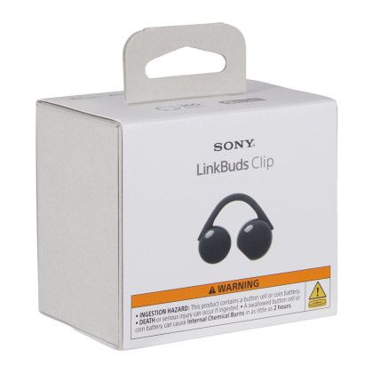 Custom Sony LinkBuds Clip Truly Wireless Open Ear Earbuds - Packaging View Custom Sony LinkBuds Clip Truly Wireless Open Ear Earbuds - Packaging View