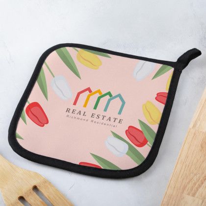Custom Professional Dye Sub Pot Holder - Lifestyle View